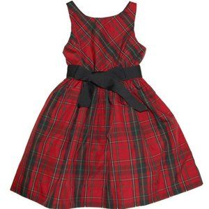 3T - Ralph Lauren Polo Girls Taffeta Plaid Party Dress